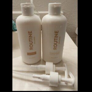 Routine Wellness Cucumber 14oz Shampoo & Conditioner Combo Set - Vanilla Almond